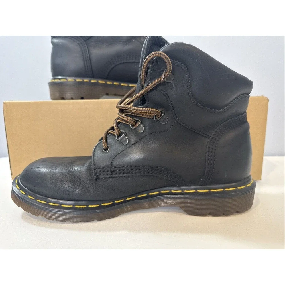 Dr Martens Industrial Soft Toe Boots 7735 AW004 Black Size 8
